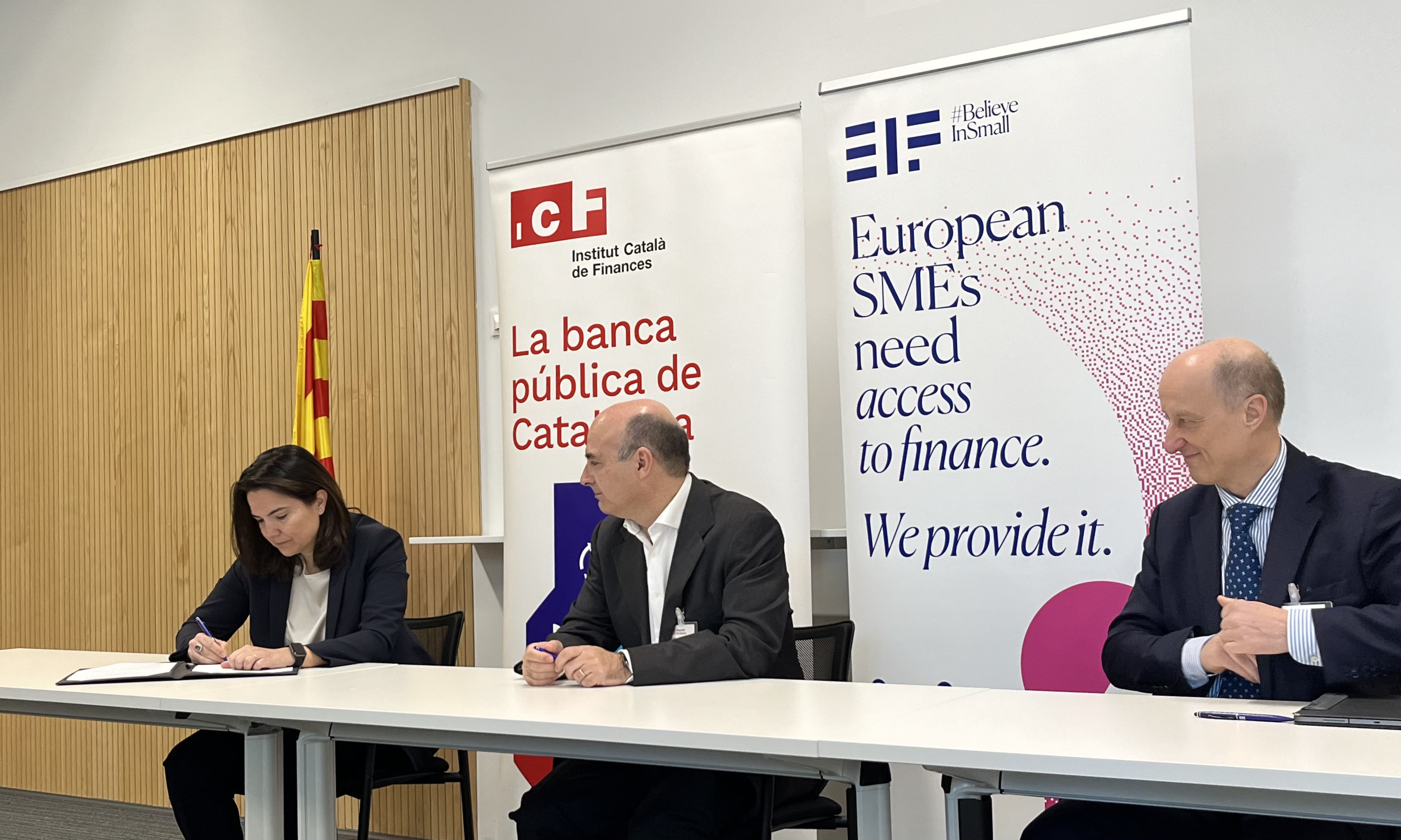 El FEI, ICF i Grow Venture Partners signen l'acord de posada en marxa del Fons d'Inversió en Tecnologia Avançada (FITA) 
